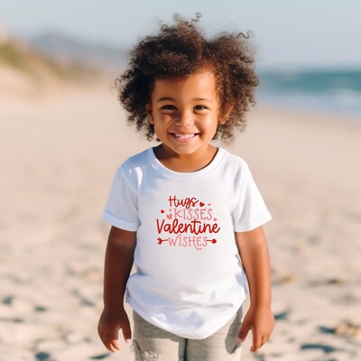 Hugs Kisses Valentines Wishes Shirt Holiday Shirt Valentines